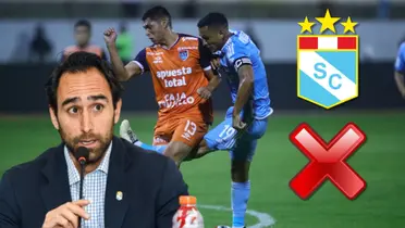 Joel Raffo observando detenidamente la terrible lesión de Yoshimar Yotún en Trujillo