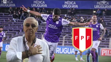 Jorge Fossati - Alfonso Barco (Foto: Defensor Sporting)