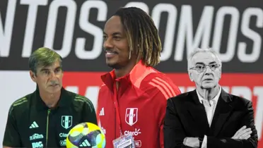 Jorge Fossati - André Carrillo - Óscar Ibáñez (Foto: X de La Bicolor)
