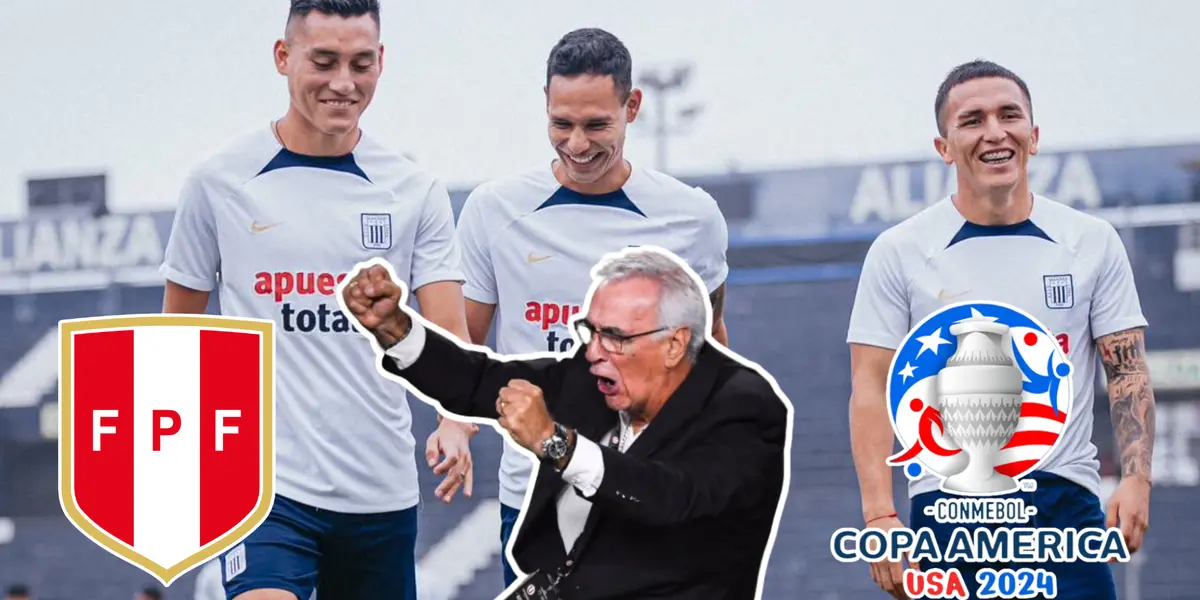 Jorge Fossati celebrando, jugadores de Alianza Lima felices (Foto: Alianza Lima)