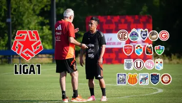 Jorge Fossati - Christian Cueva (Foto: América TV)