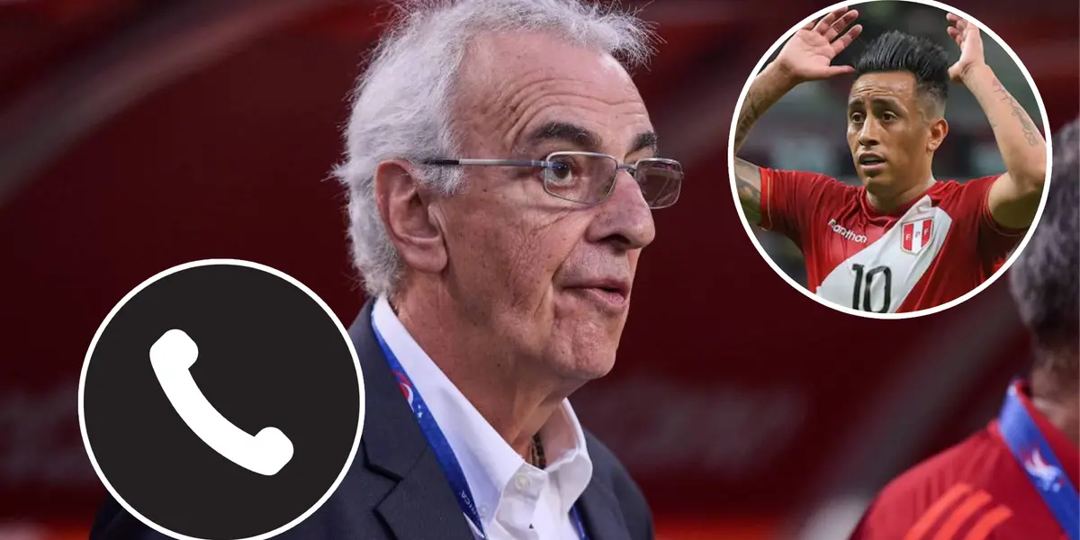 Jorge Fossati - Christian Cueva (Foto: IMAGO)