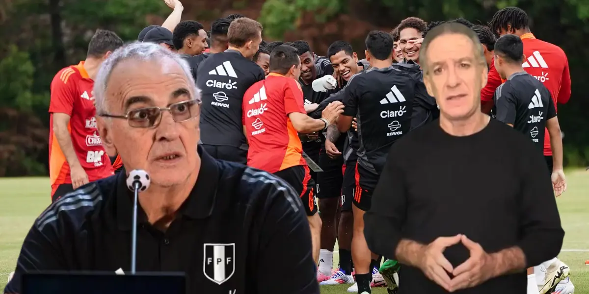 Jorge Fossati, Eddie Fleischman y Selección Peruana (Foto: América TV)