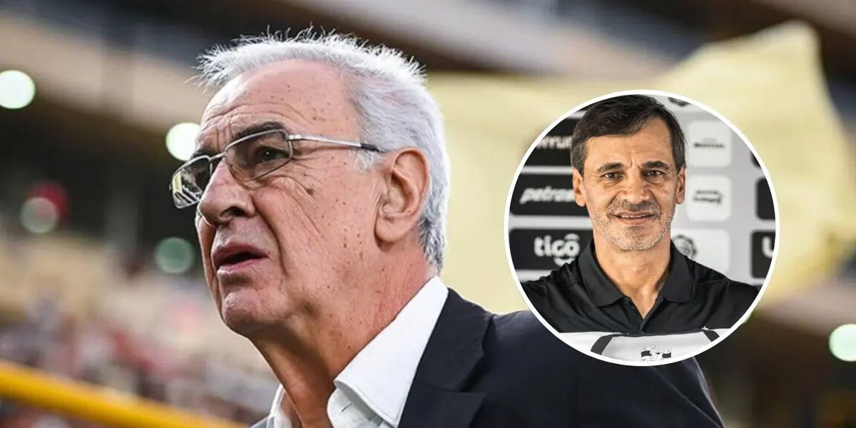 Jorge Fossati - Fabián Bustos (Foto: X de Universitario)