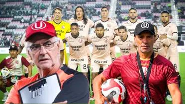 Jorge Fossati, Fabián Bustos y Universitario de Deportes (Foto: Depor)