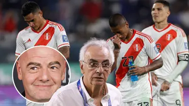 Jorge Fossati - Gianni Infantino - Selección Peruana