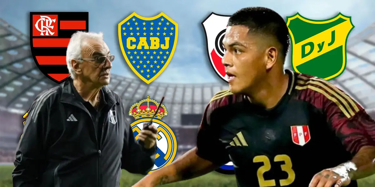 Jorge Fossati - Joao Grimaldo (Foto: Infobae)