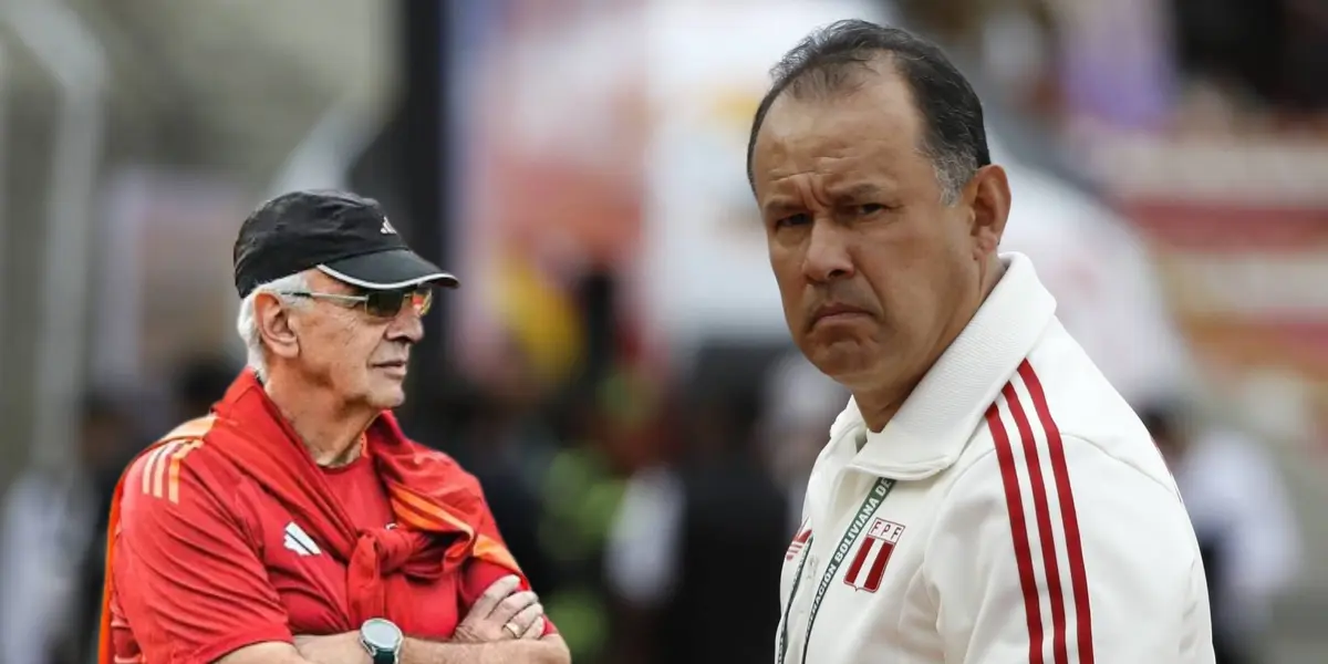 Jorge Fossati - Juan Reynoso (Foto: La Bicolor)