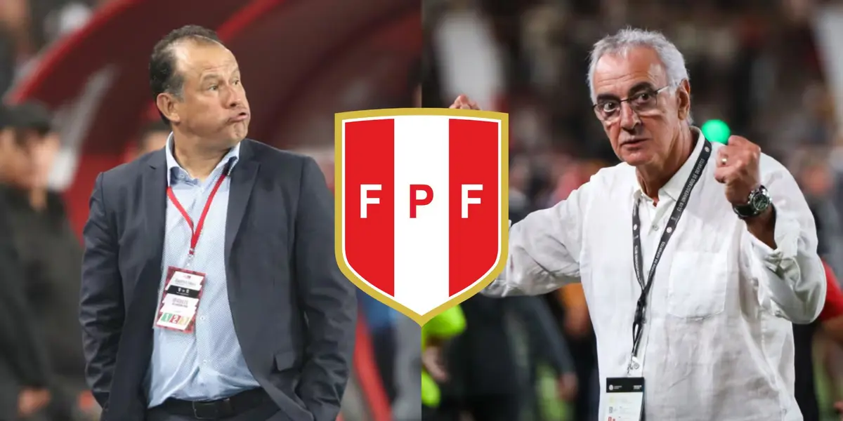 Jorge Fossati - Juan Reynoso (Foto: La Bicolor)