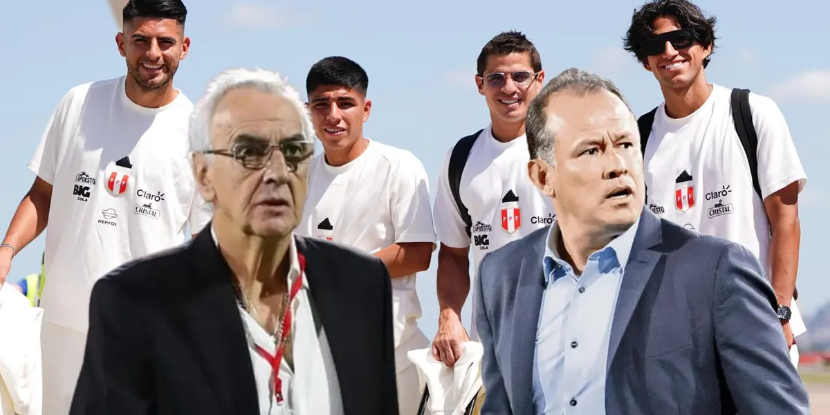 Jorge Fossati - Juan Reynoso - Selección Peruana (Foto: La Bicolor)