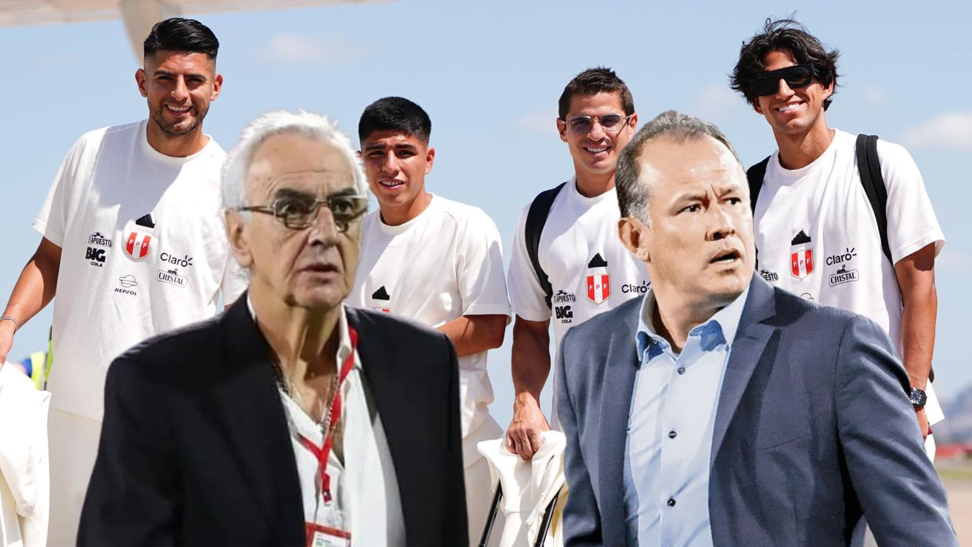 Jorge Fossati - Juan Reynoso - Selección Peruana (Foto: La Bicolor)