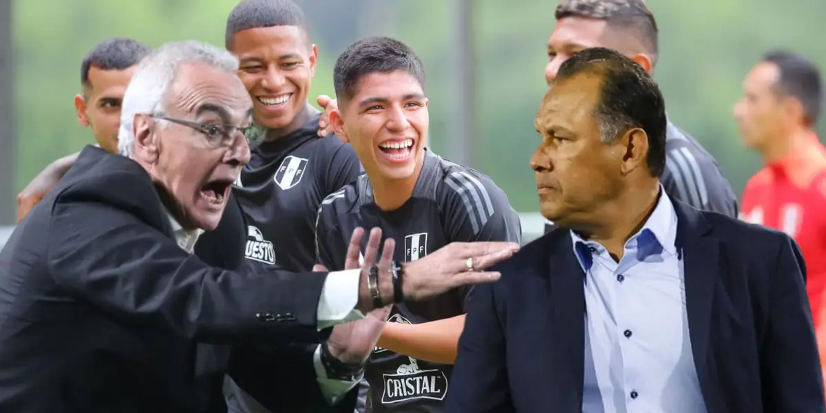 Jorge Fossati, Juan Reynoso y jugadores de la Selección Peruana