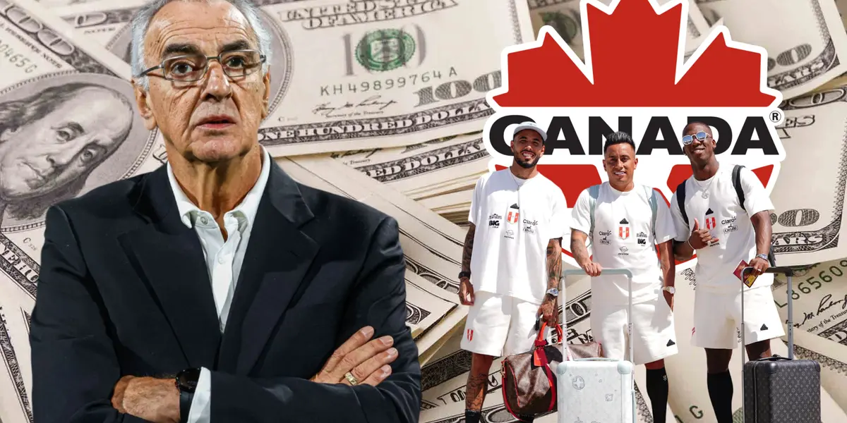 Jorge Fossati - Luis Advíncula - Sergio Peña - Christian Cueva (Foto: FPF)