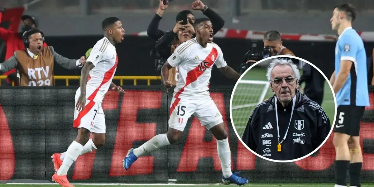 Jorge Fossati - Miguel Araujo - Andy Polo (Foto: La Bicolor)