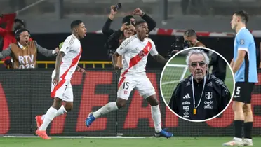 Jorge Fossati - Miguel Araujo - Andy Polo (Foto: La Bicolor)