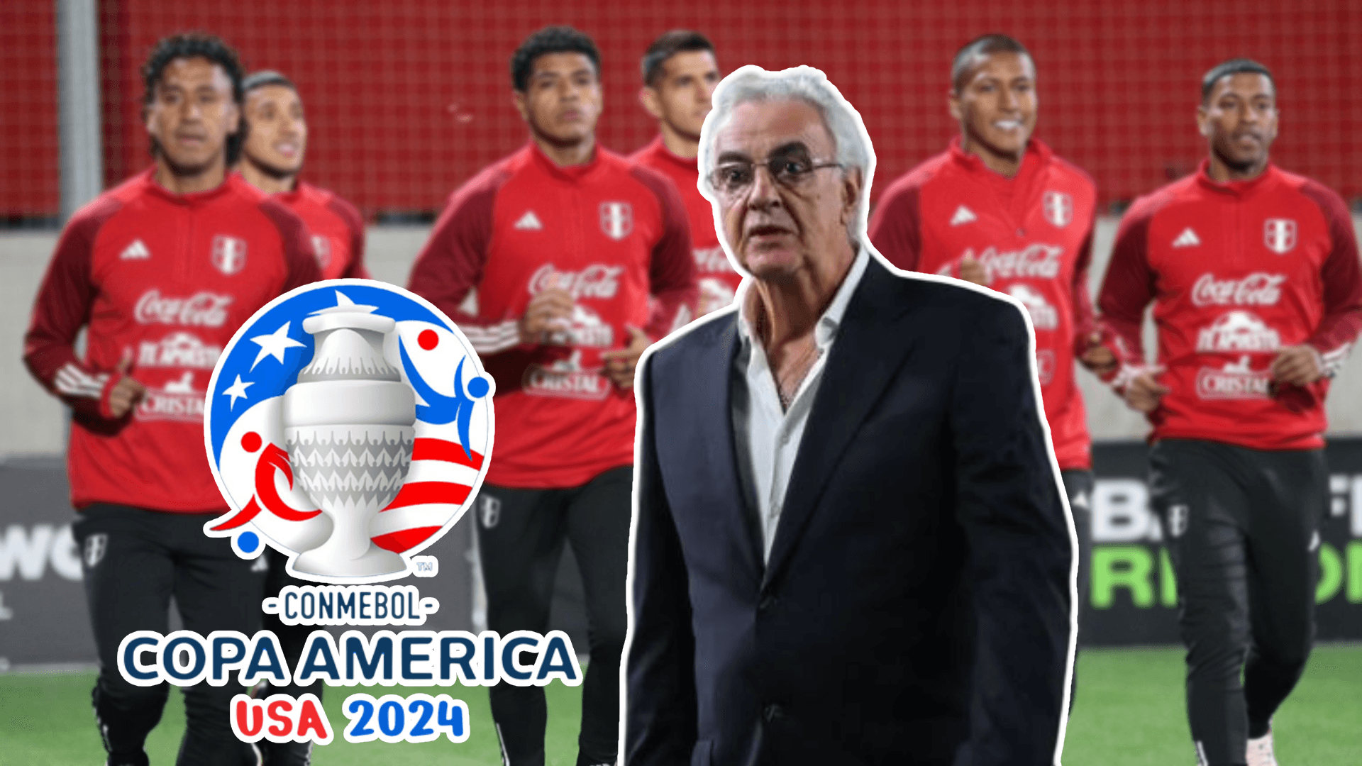 Jorge Fossati mirando serio (Foto: Selección Peruana)
