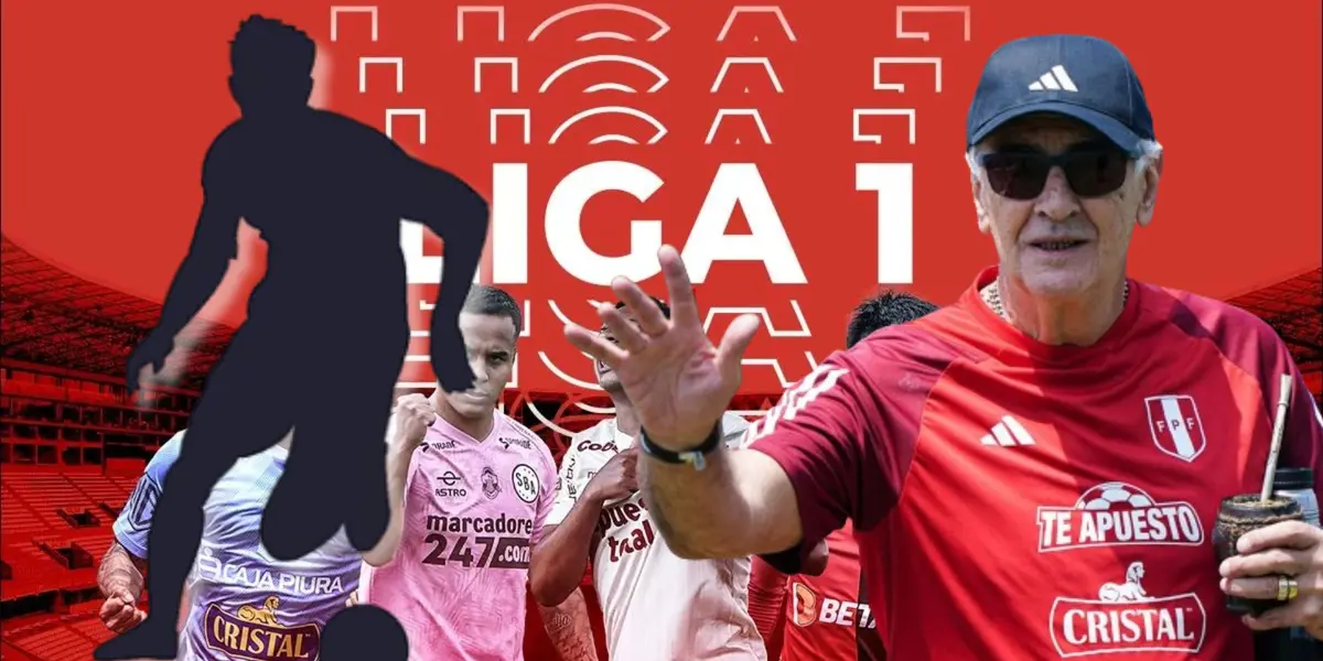 Jorge Fossati observando a jugadores de la Liga 1