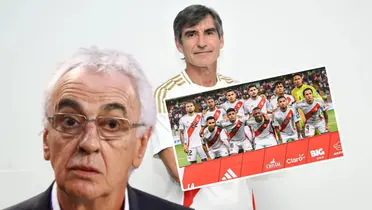 Jorge Fossati - Óscar Ibáñez (Foto: FPF)