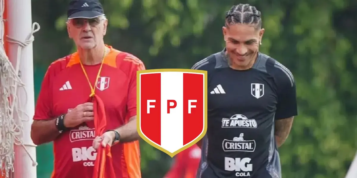 Jorge Fossati - Paolo Guerrero (Foto: X)