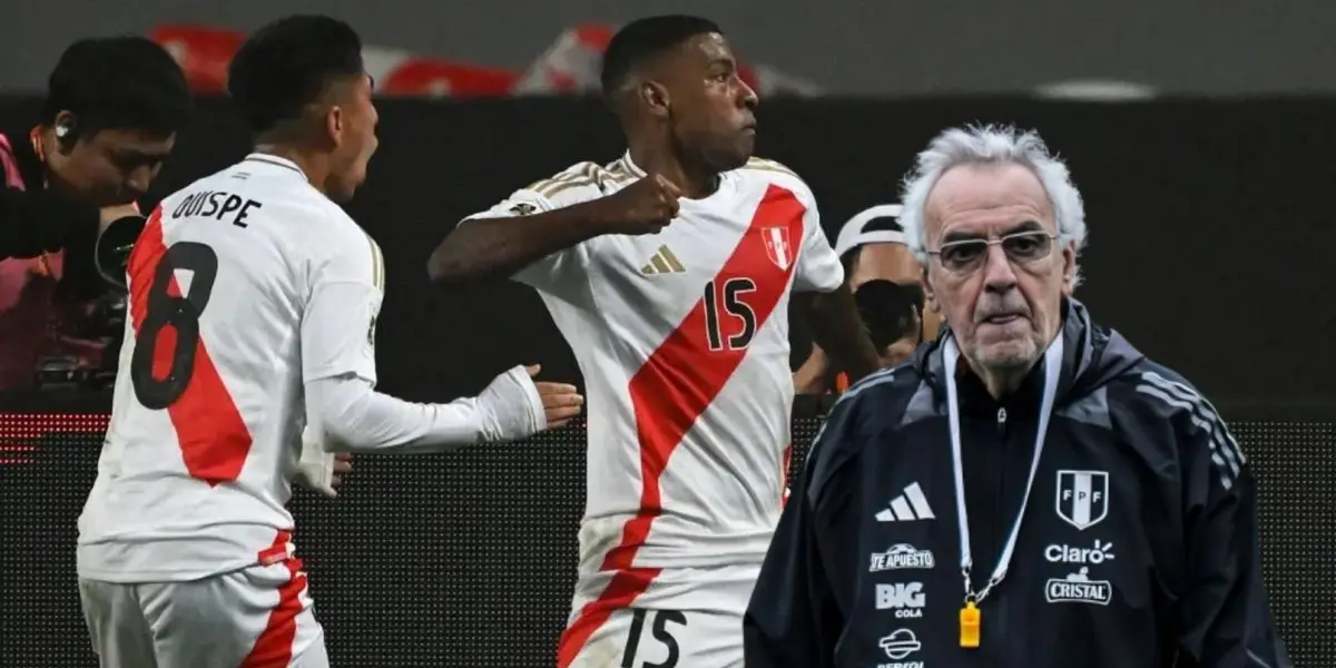 Jorge Fossati - Piero Quispe - Miguel Araujo (Foto: La Bicolor)