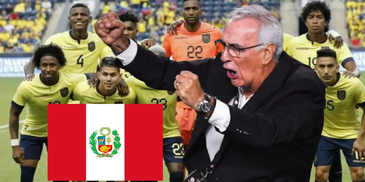 Jorge Fossati podría llamar a un ecuatoriano a la Selección Peruana