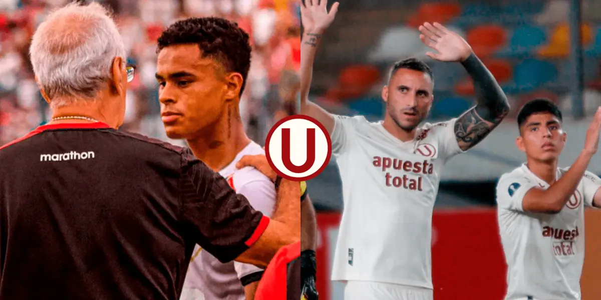 Jorge Fossati quedó muy contento con el rendimiento de Christopher Olivares