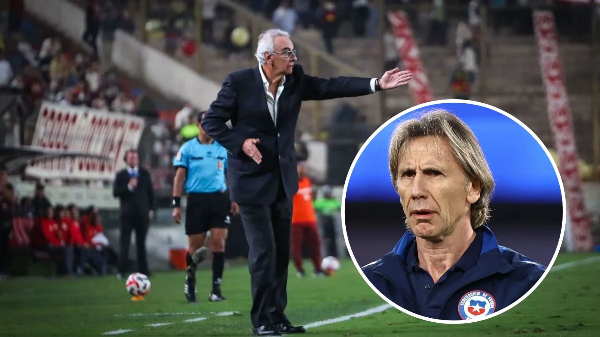 Jorge Fossati - Ricardo Gareca (Foto: La Bicolor)