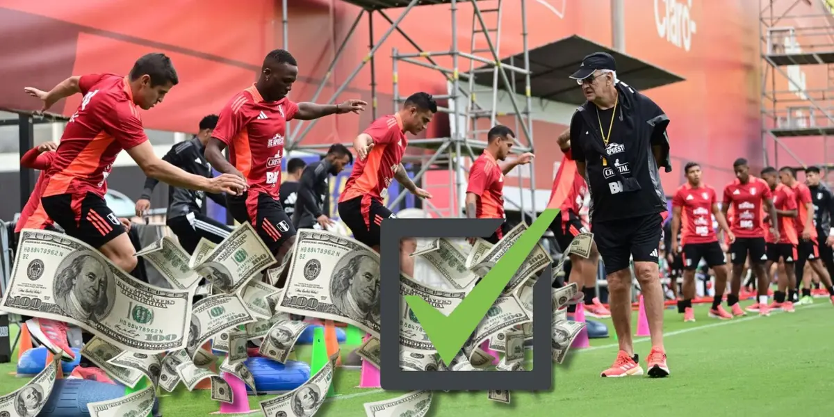 Jorge Fossati supervisando los entrenamientos de la Blanquirroja en Videna