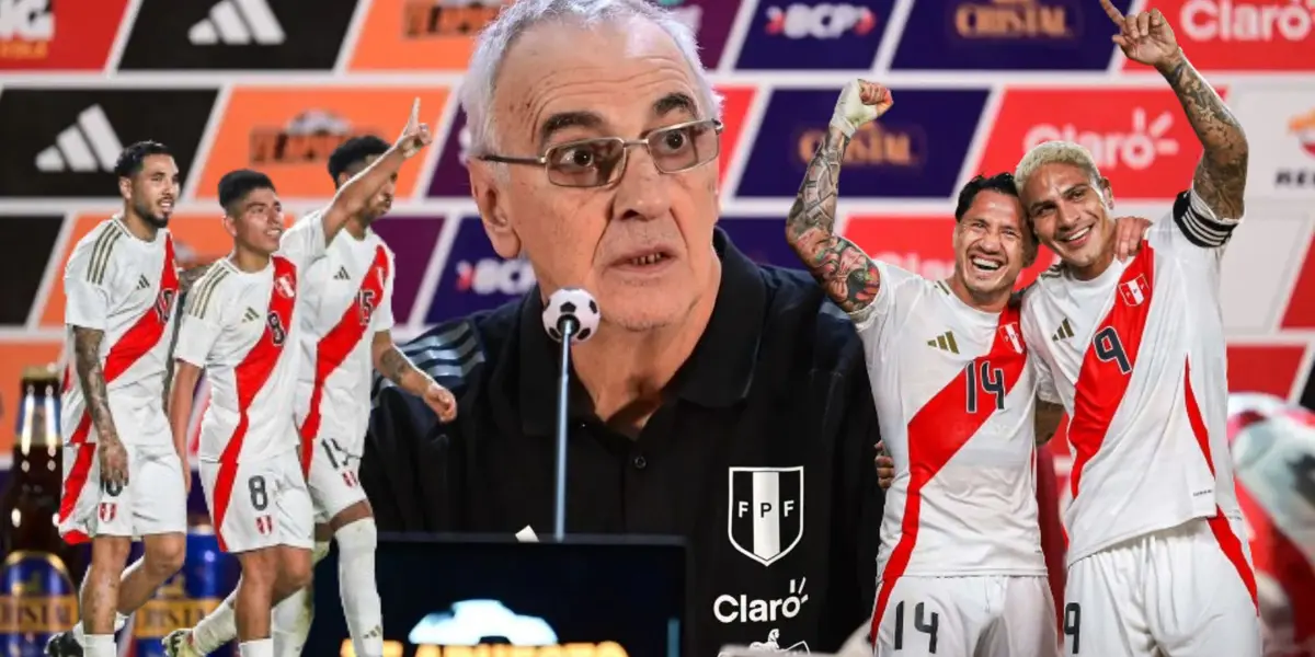 Jorge Fossati viendo a sus seleccionados triunfar en la más reciente fecha FIFA