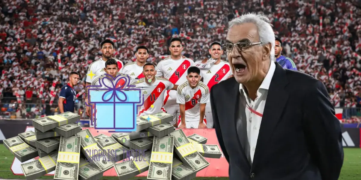 Jorge Fossati viendo al 11 titular de la Bicolor que enfrentó a República Dominicana en marzo