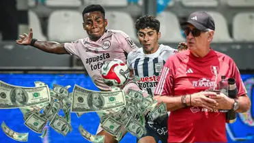 Jorge Fossati viendo una jugada del duelo entre Alianza Lima vs Sport Boys