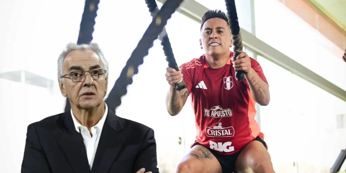 Jorge Fossati y Christian Cueva (Foto: La Bicolor)