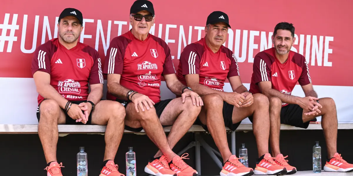 Jorge Fossati y su comando técnico