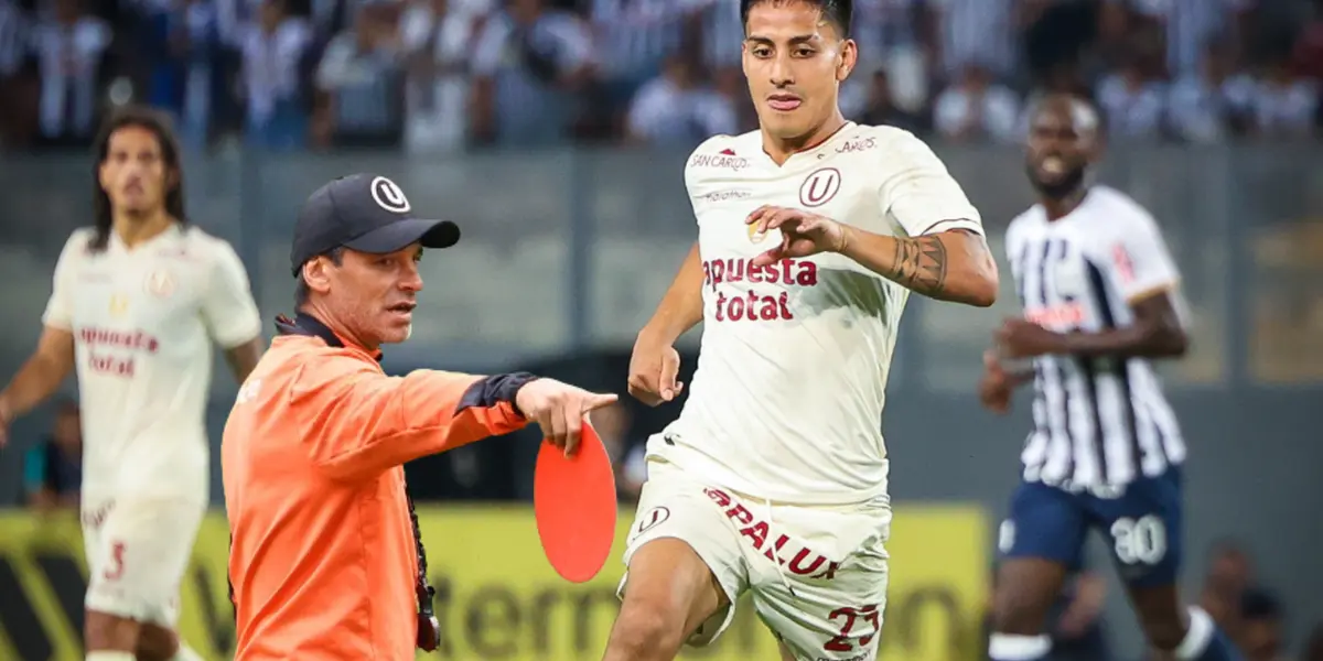 Jorge Murrugarra la rompió con Universitario ante Alianza Lima