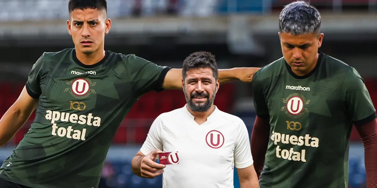 Jorge Murrugarra - Mauro Cantoro - Jairo Concha (Foto: Universitario)