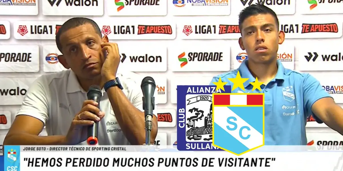 Jorge Soto (Foto: X de Sporting Cristal)