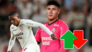 José Bolívar y Diego Romero en Universitario (Foto: Grupo La República)