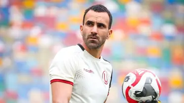 José Carvallo con la camiseta de Universitario de Deportes (Foto: RPP)