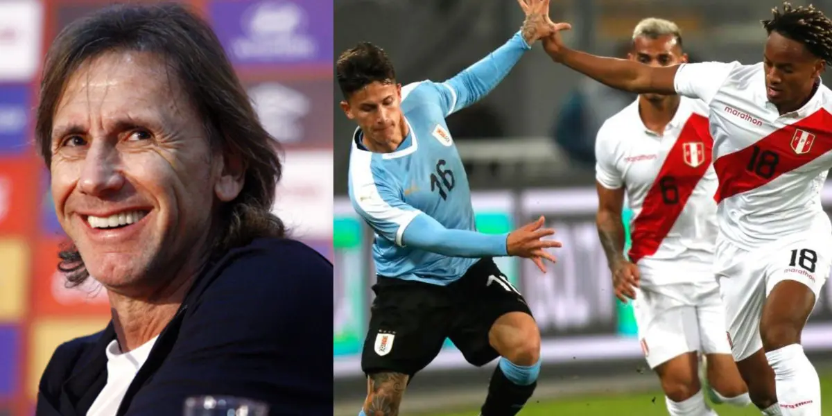 Jose María Giménez sería una baja más de Diego Alonso de cara al partido frente a Perú