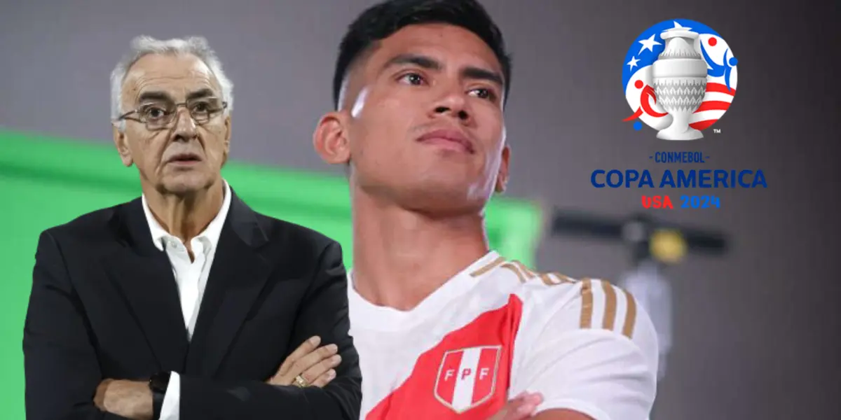 José Rivera, al lado Jorge Fossati, ambos representando a la Selección Peruana. FOTO: Radio Moda