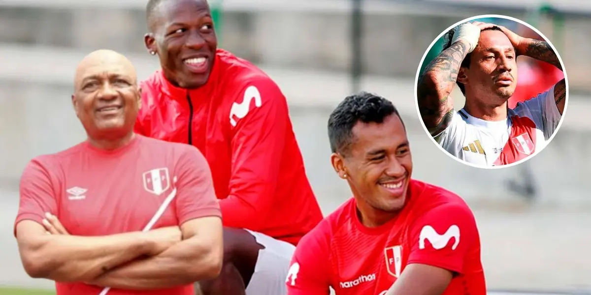 José - Velásquez - Renato Tapia - Gianluca Lapadula - Luis Advíncula (Foto: La Bicolor)