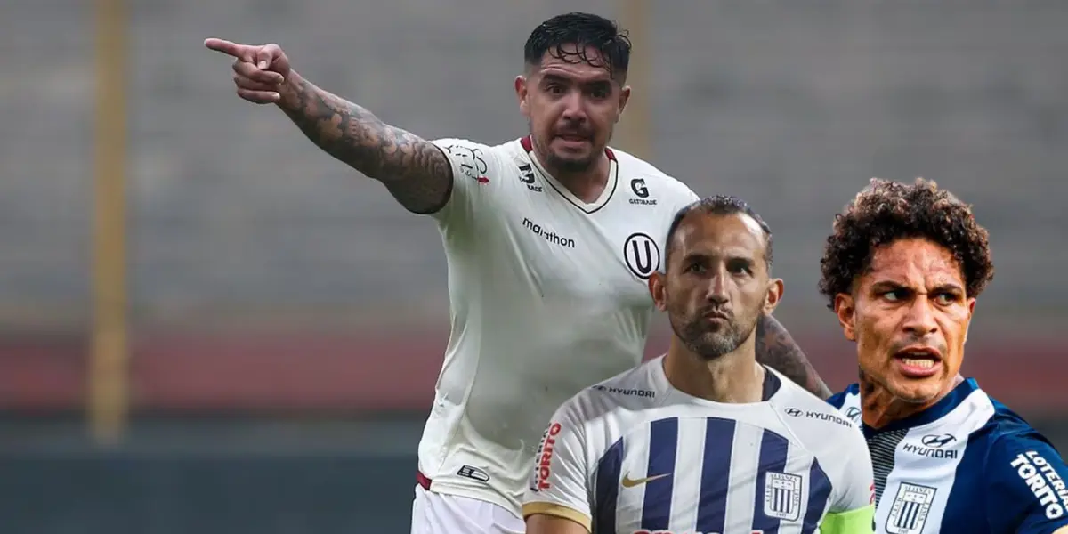 Juan Manuel Vargas - Hernán Barcos - Paolo Guerrero (Foto: X)