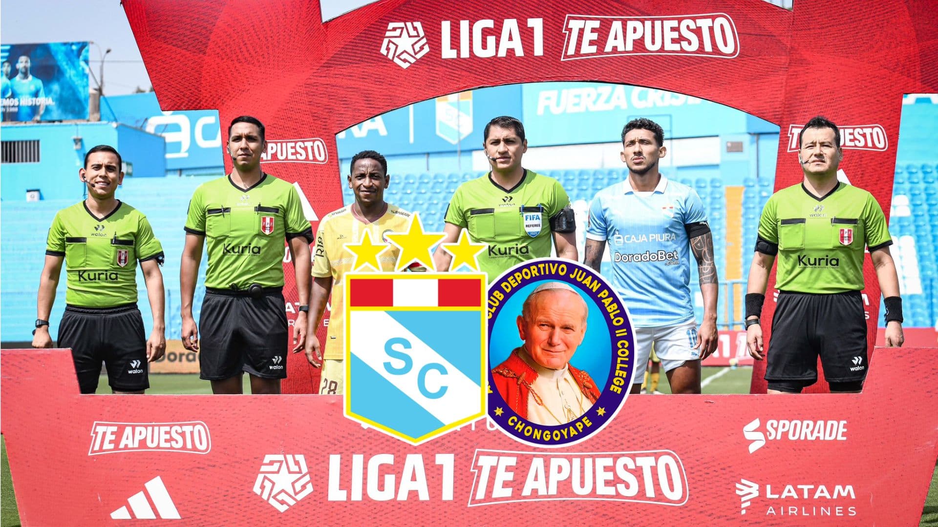 Juan Pablo II - Sporting Cristal (Foto: X de Liga 1 Te Apuesto)