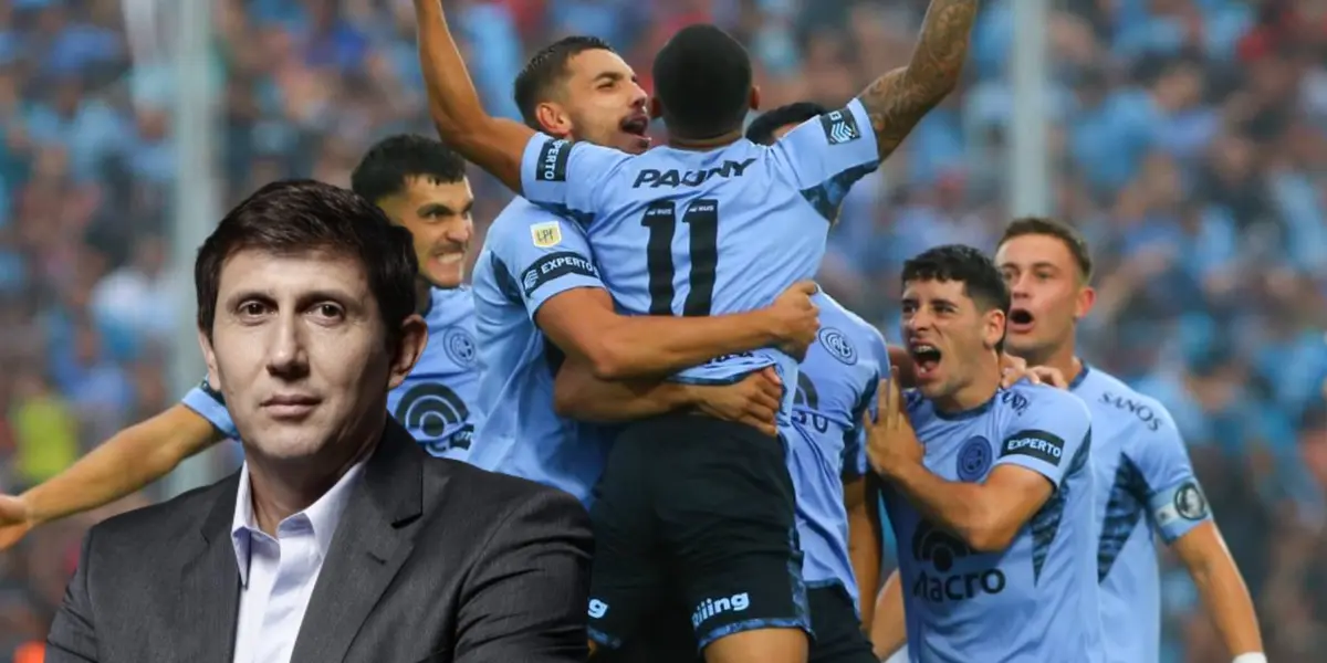 Juan Pablo Varsky habló del gol de Bryan Reyna en Belgrano