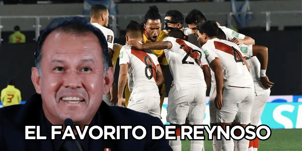 Juan Reynoso no deja de verlo como su nuevo engreído en Perú