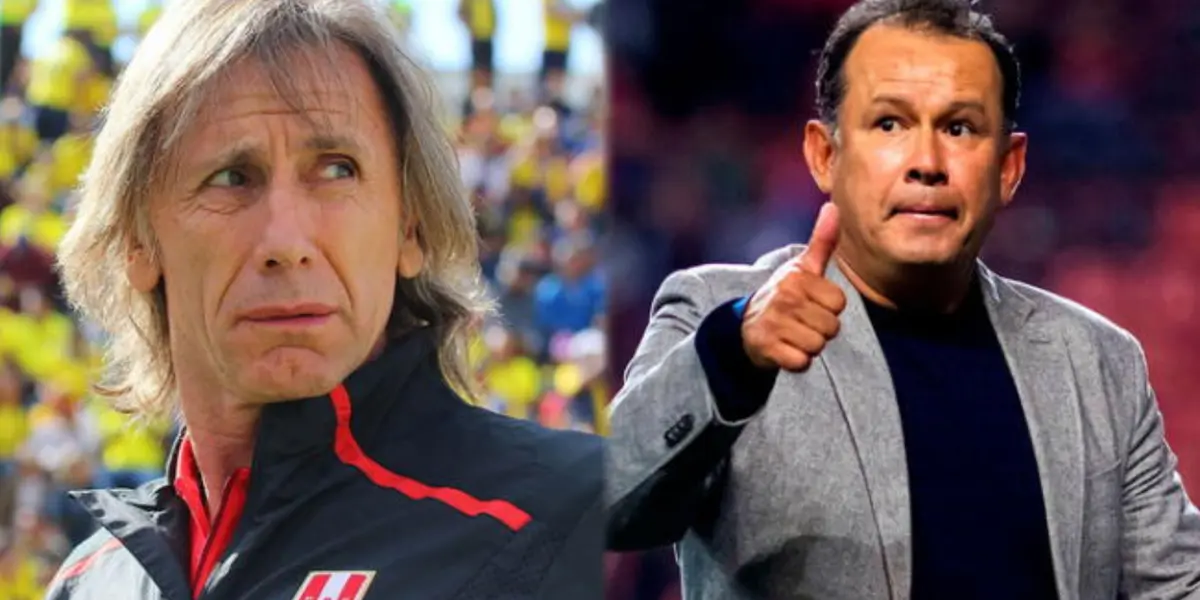 Juan Reynoso dio una conferencia de prensa como entrenador peruano