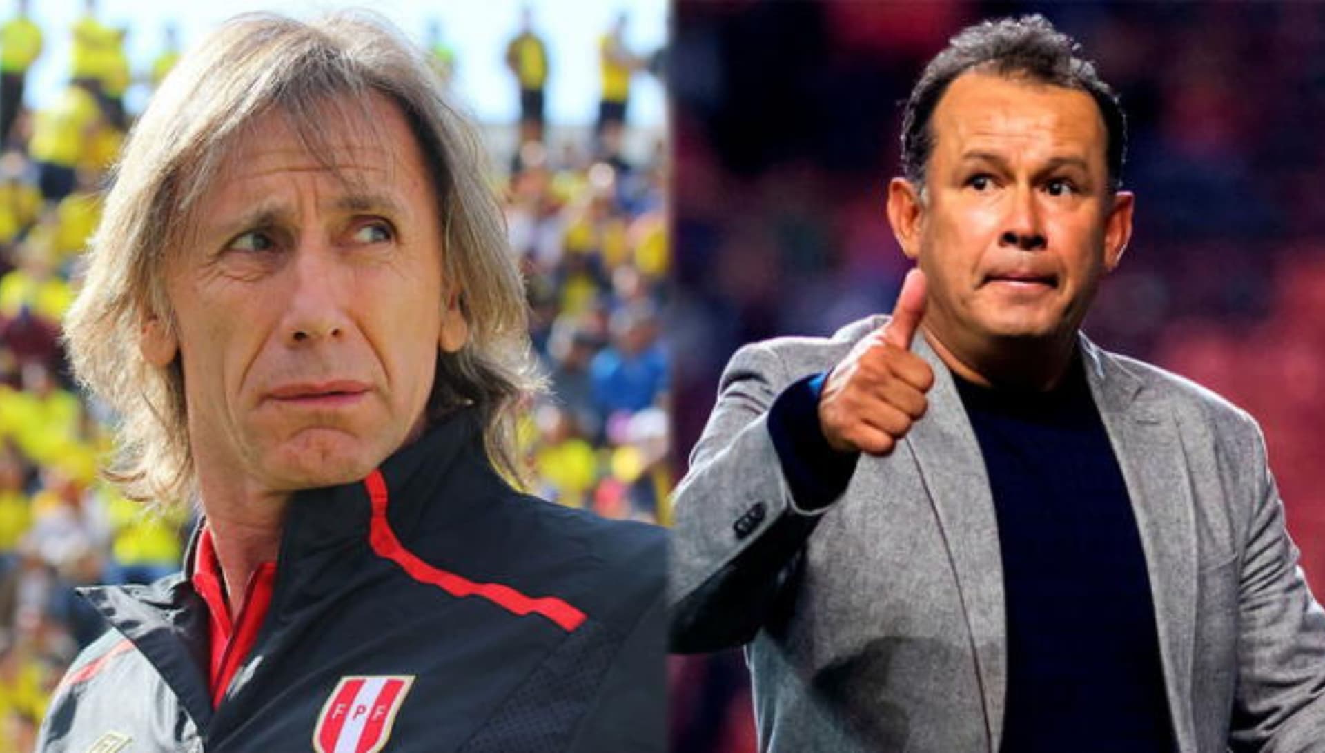 Juan Reynoso dio una conferencia de prensa como entrenador peruano