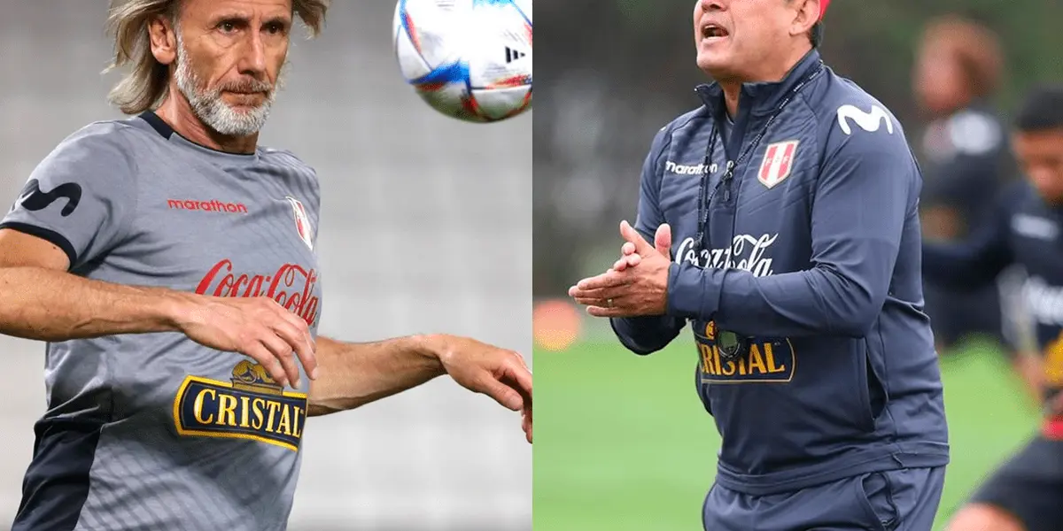 Juan Reynoso no dudó en corregir a sus nuevos pupilos en la Selección Peruana