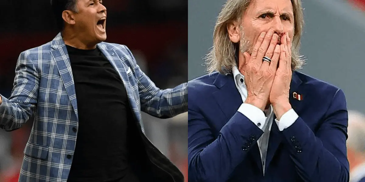 Juan Reynoso no dudó un solo minuto en poder darle un pequeño golpe a Ricardo Gareca