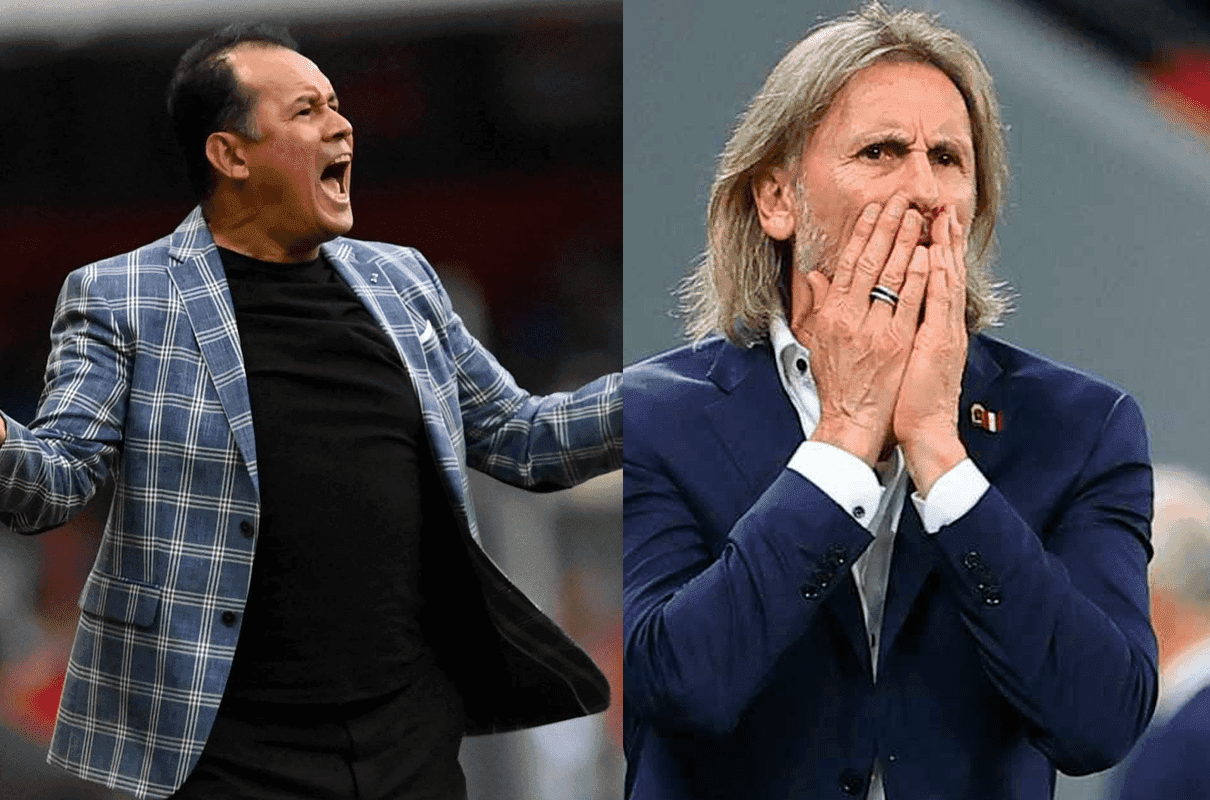 Juan Reynoso no dudó un solo minuto en poder darle un pequeño golpe a Ricardo Gareca